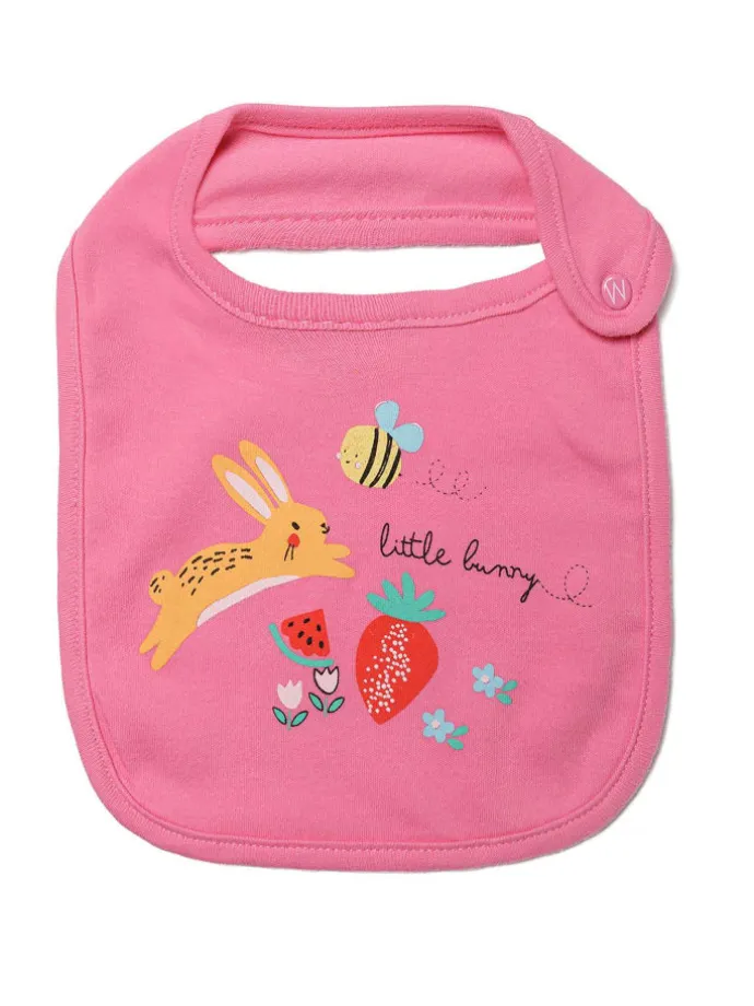 2er-Set: Lätzchen tulip 4 in pink