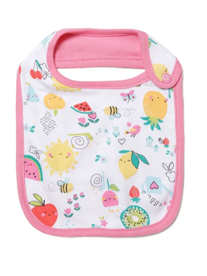 2er-Set: Lätzchen tulip 4 in pink