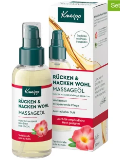 2er-Set: Massageöl "Rücken & Nacken Wohl", je 100 ml
