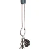 2er-Set: Nippelklemmen "The Pinch" in Silber/ Schwarz