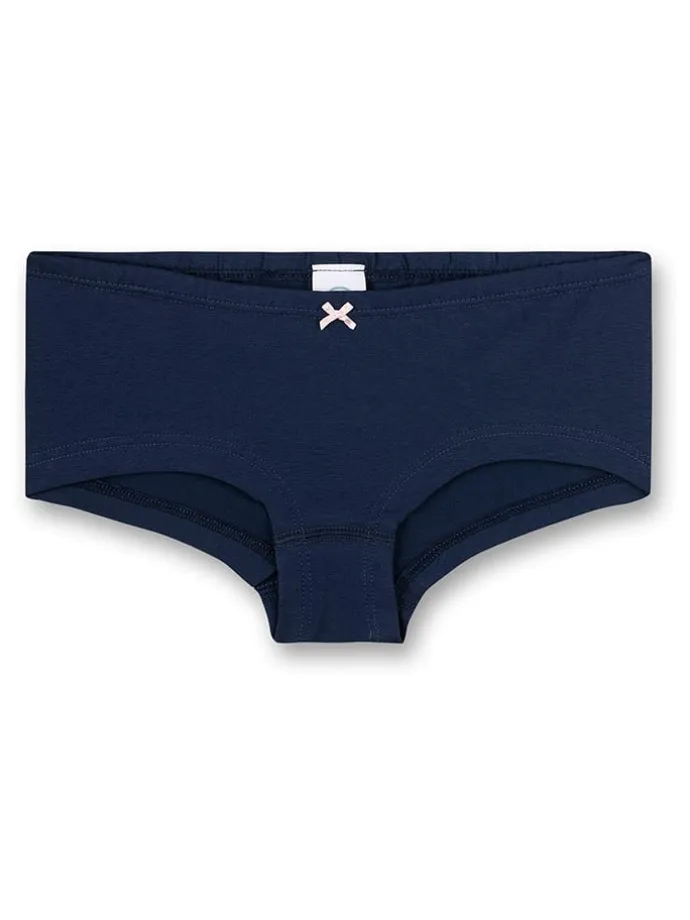 3er-Set: Pantys in Dunkelblau/ Weiß
