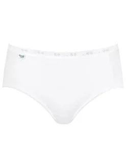 4er-Set: Pantys in Weiß/ Dunkelblau