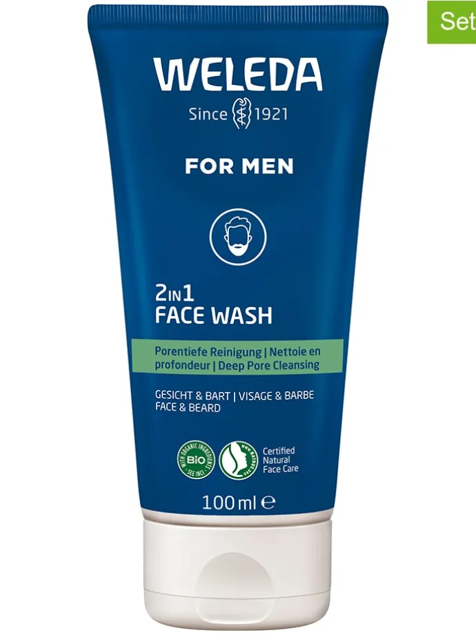 2er-Set: Reinigungsgel "For Men 2in1", je 100 ml