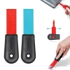 2er-Set: Reinigungsschaber ''Cleana'' in Rot/ Blau - (L)12,7 x (B)3,5 cm