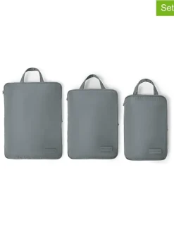 3er-Set: Reiseorganizer in Grau