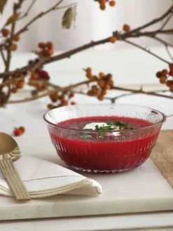 6er-Set: Schalen in Transparent - 345 ml