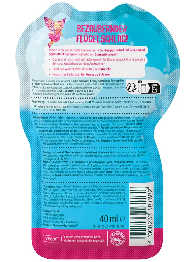 12er-Set: Schaumbad "Schmetterlingsfee", je 40 ml