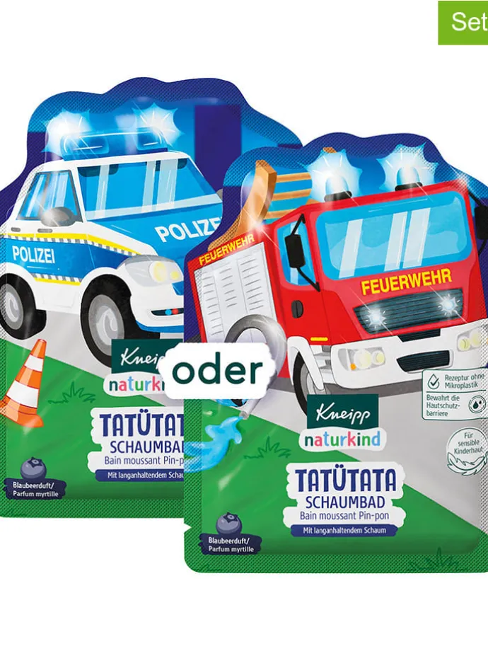 12er-Set: Schaumbad "Tatütata", je 40 ml