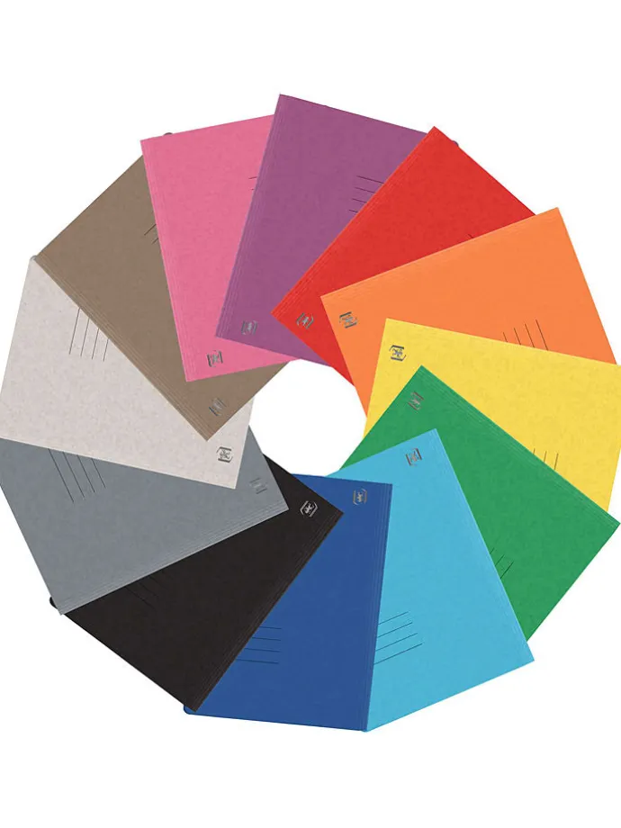 5er-Set: Schnellhefter "Top File+" in Blau - DIN A4