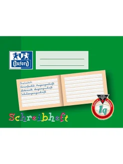 5er-Set: Schreibhefte in Grün - DIN A5