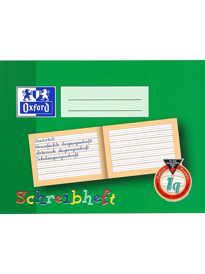 5er-Set: Schreibhefte in Grün - DIN A5