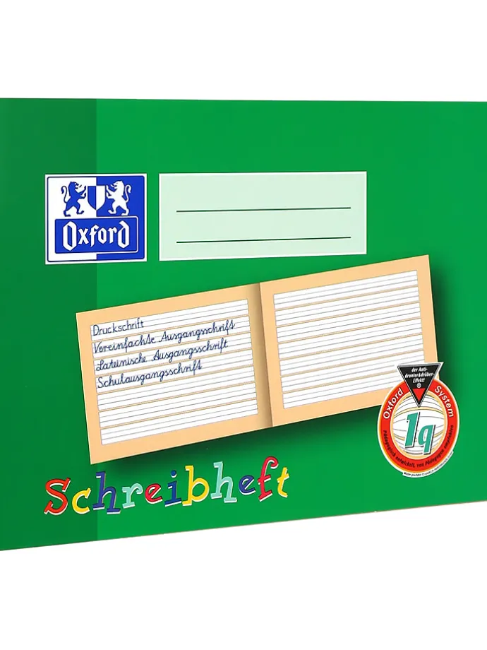 5er-Set: Schreibhefte in Grün - DIN A5