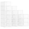 18er-Set: Schuhboxen in Weiß - (B)23 x (H)14,5 x (T)33,2 cm