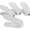 4er-Set: Schuhhalter in Weiß - (B)29 x (H)15 x (T)11,5 cm