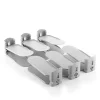 6er-Set: Schuhorganizer in Grau - (B)26 x (H)10 x (T)10 cm