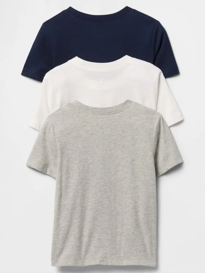 3er-Set: Shirts in Bunt
