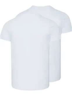 2er-Set: Shirts in Weiß
