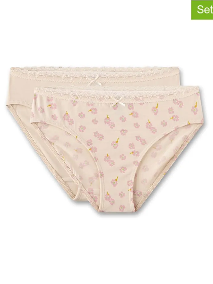 2er-Set: Slips in Beige