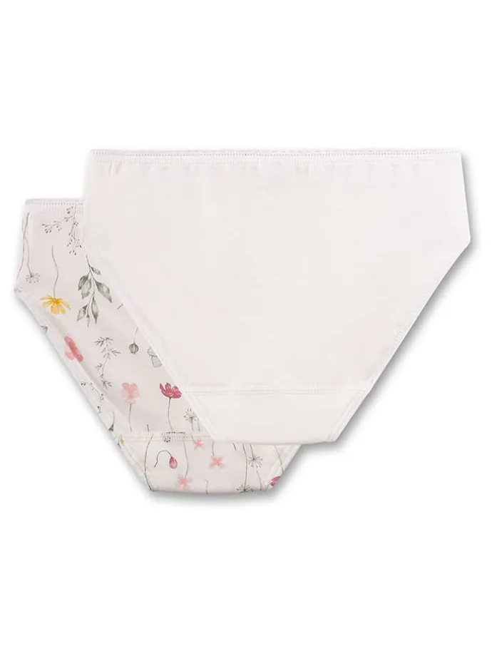 2er-Set: Slips in Creme