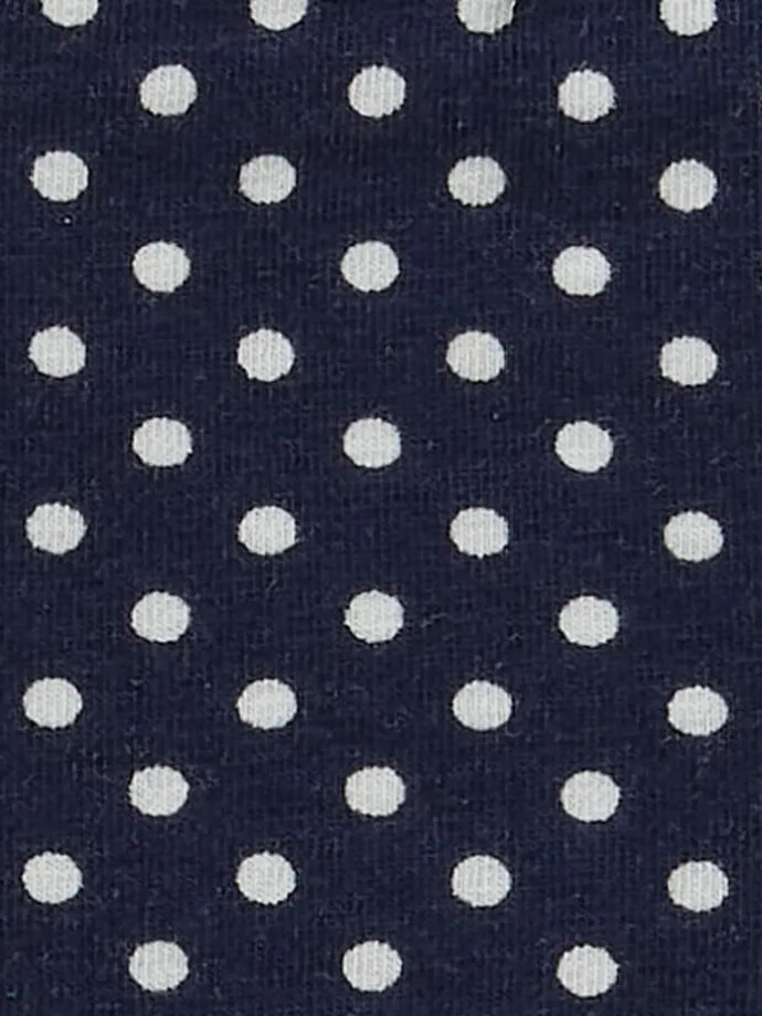 2er-Set: Slips in Dunkelblau/ Creme