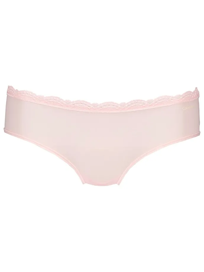 3er-Set: Slips in Rosa/ Schwarz/ Beige
