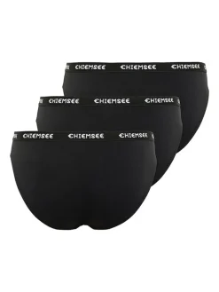 3er-Set: Slips in Schwarz