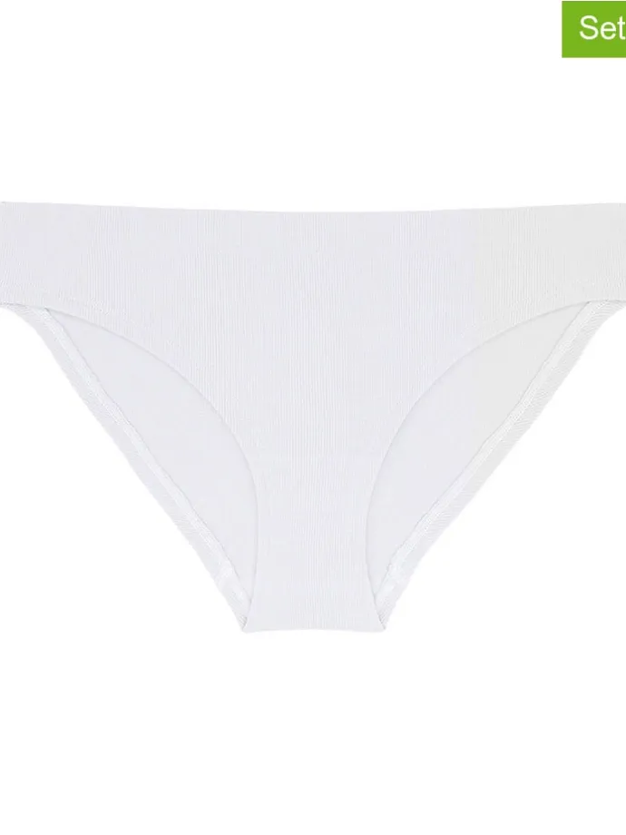 2er-Set: Slips in Weiß