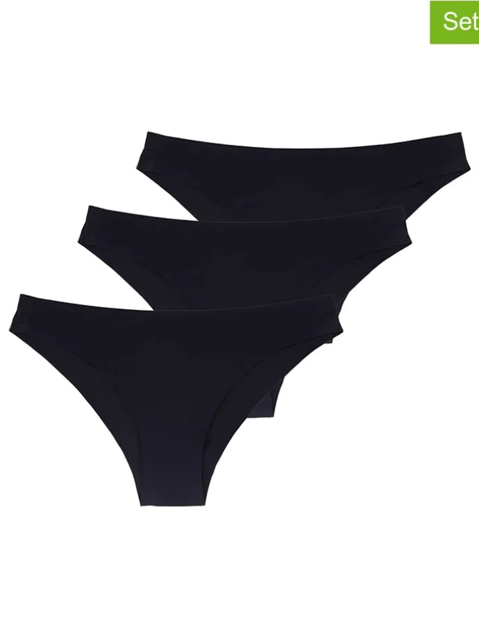 3er-Set: Slips "Mio" in Schwarz