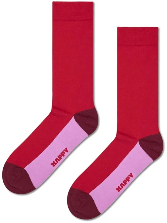 3er-Set: Socken "Flower" in Rosa/ Rot