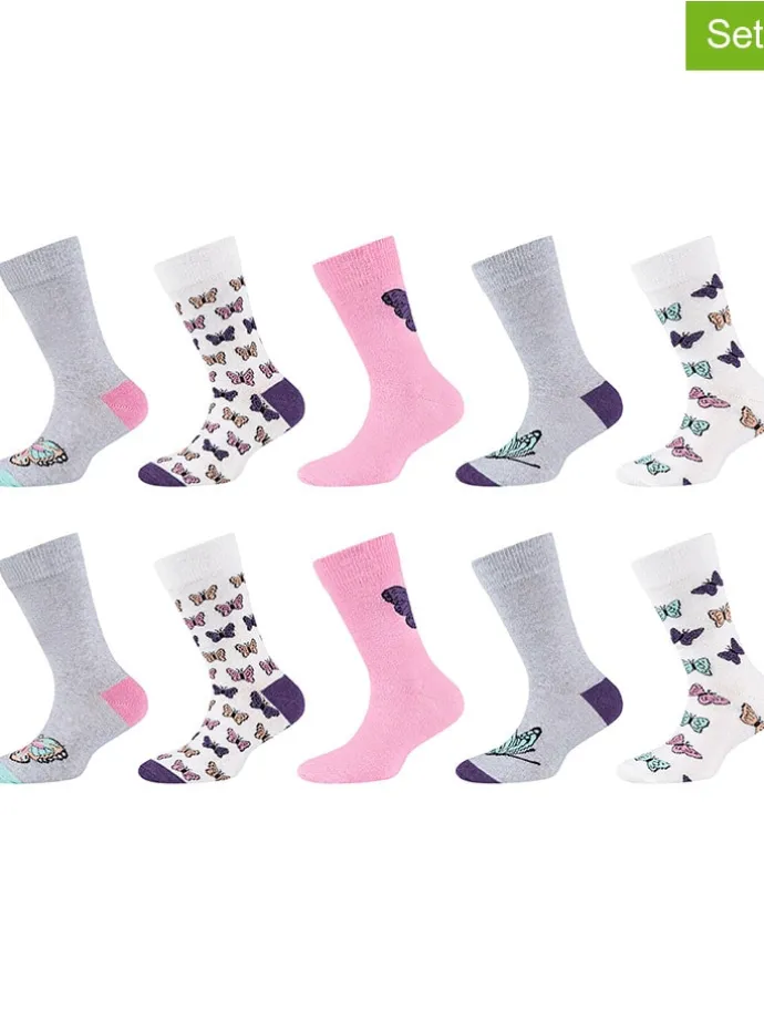 10er-Set: Socken in Bunt