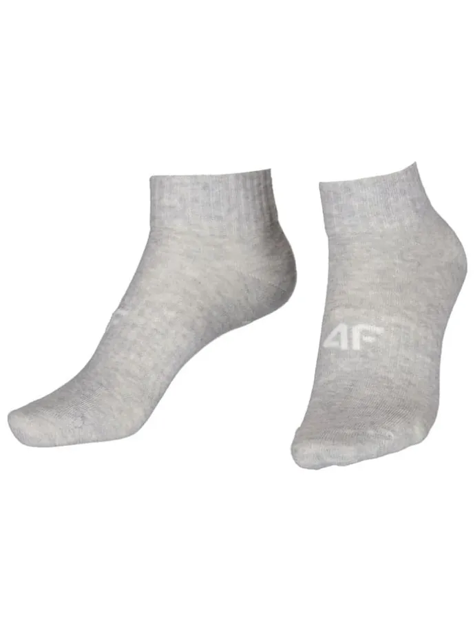 3er-Set: Socken in Grau/ Weiß/ Schwarz