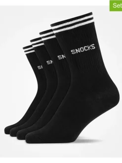 4er-Set: Socken in Schwarz