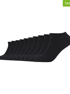10er-Set: Socken in Schwarz