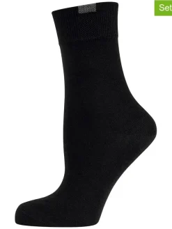 9er-Set: Socken in Schwarz