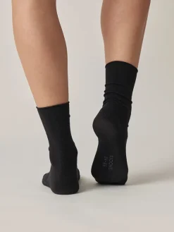 4er-Set: Socken in Schwarz