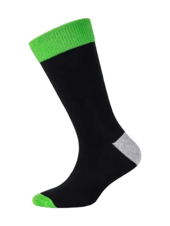 5er-Set: Socken in Schwarz/ Hellgrau