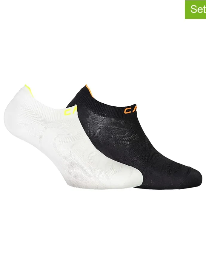2er-Set: Socken in Schwarz/ Weiß