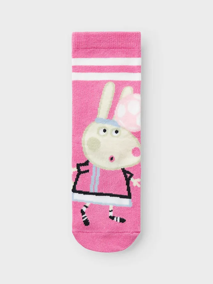 3er-Set: Socken "Merana Peppa" in Dunkelblau/ Rosa/ Pink