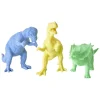 3er-Set: Spielfiguren "Dino" in Grün/ Blau/ Gelb ab 3 Jahren - (B)8 x (H)15 cm