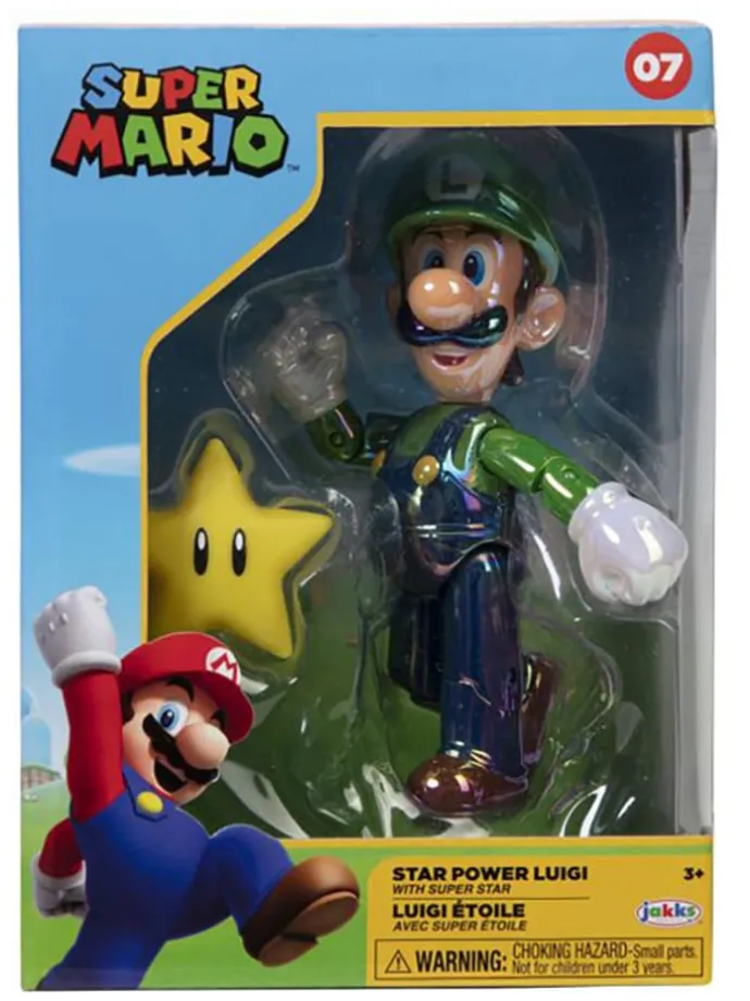 2er-Set: Spielfiguren "Nintendo Super Mario - Luigi" - ab 3 Jahren