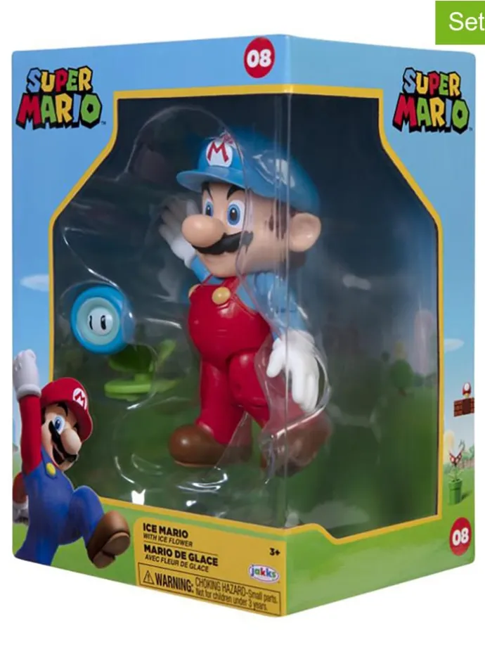 2er-Set: Spielfiguren "Nintendo Super Mario - Ice Mario" - ab 3 Jahren