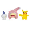 3er-Set: Spielfiguren: "Pikachu, Litwick, Slowpoke" - ab 4 Jahren