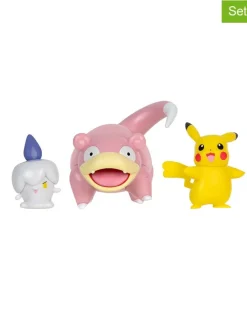 3er-Set: Spielfiguren: "Pikachu, Litwick, Slowpoke" - ab 4 Jahren