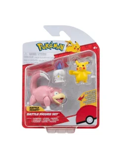3er-Set: Spielfiguren: "Pikachu, Litwick, Slowpoke" - ab 4 Jahren
