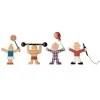 4er-Set: Spielfiguren "Rossaio" - ab 3 Jahren
