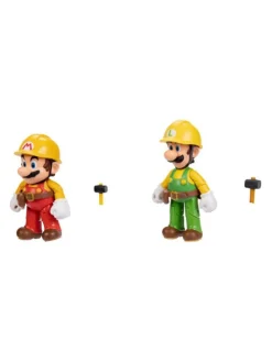 2er-Set: Spielfiguren "Super Mario - Mario Maker & Luigi Maker" - ab 3 Jahren