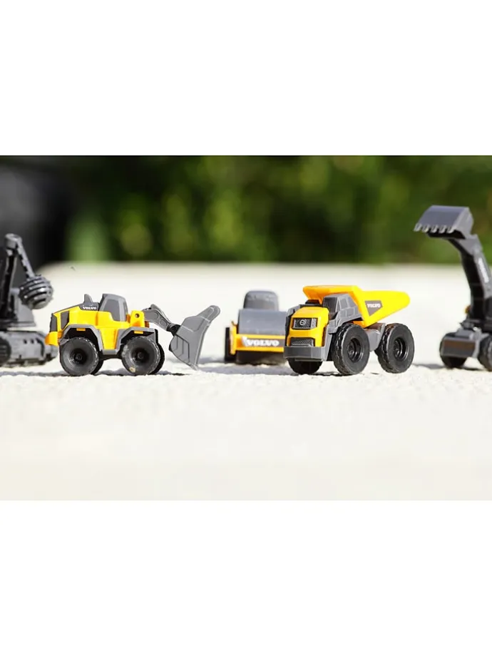 5er-Set: Spielzeugautos "Volvo Micro Workers" - ab 3 Jahren