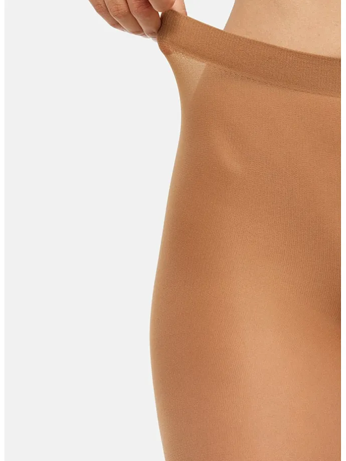 2er-Set: Strumpfhose "Blickdicht" in Beige - 40 DEN