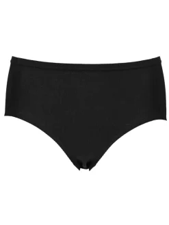 5er-Set: Taillenpantys in Schwarz