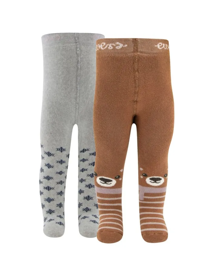 2er-Set Thermo Strumpfhose 2er Pack Polarfuchs in bunt